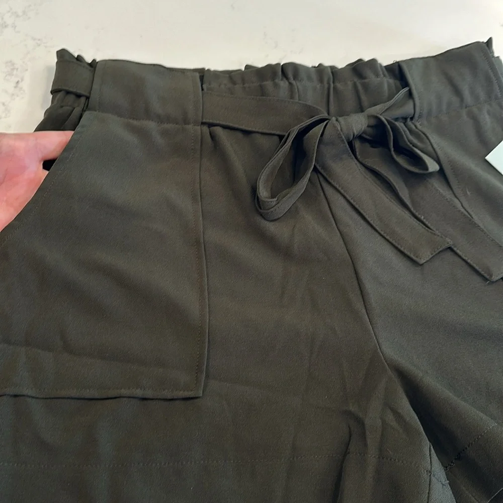 NWT tie waist shorts - Picture 3 of 8